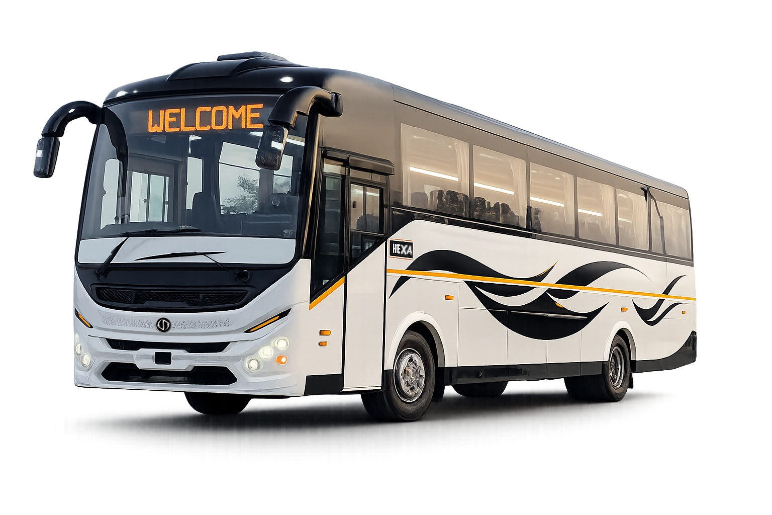 HEXA – Ashok Leyland 6000 WB Route Bus right