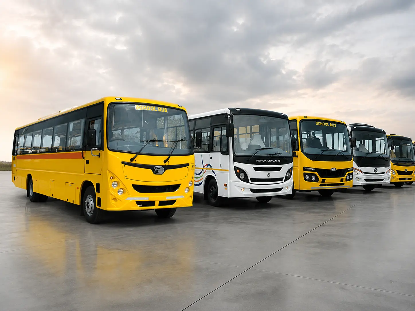 School & Staff Buses