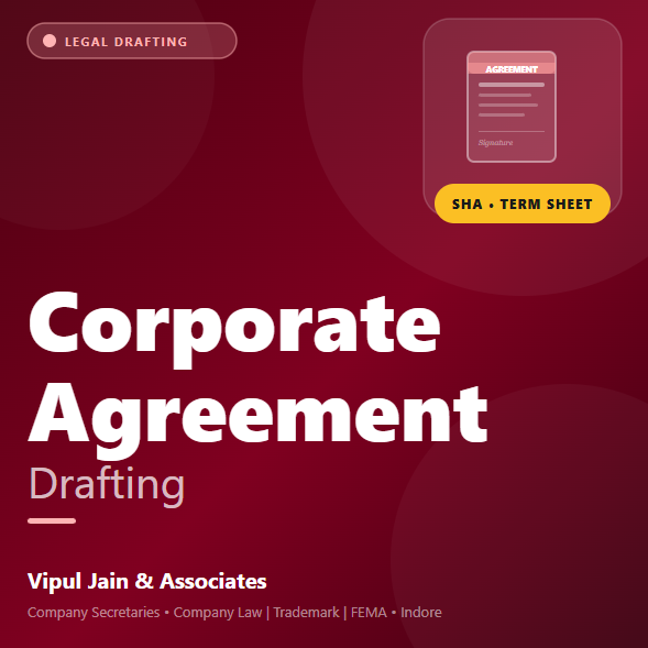Corporate Agreement Drafting — Why the Document You Sign Today Decides the Dispute You Face Tomorrow.