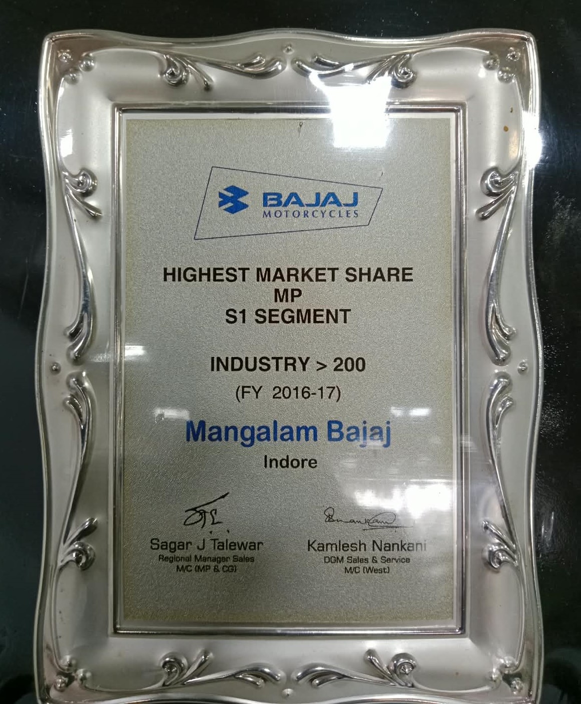 Higest Market Share MP Segment